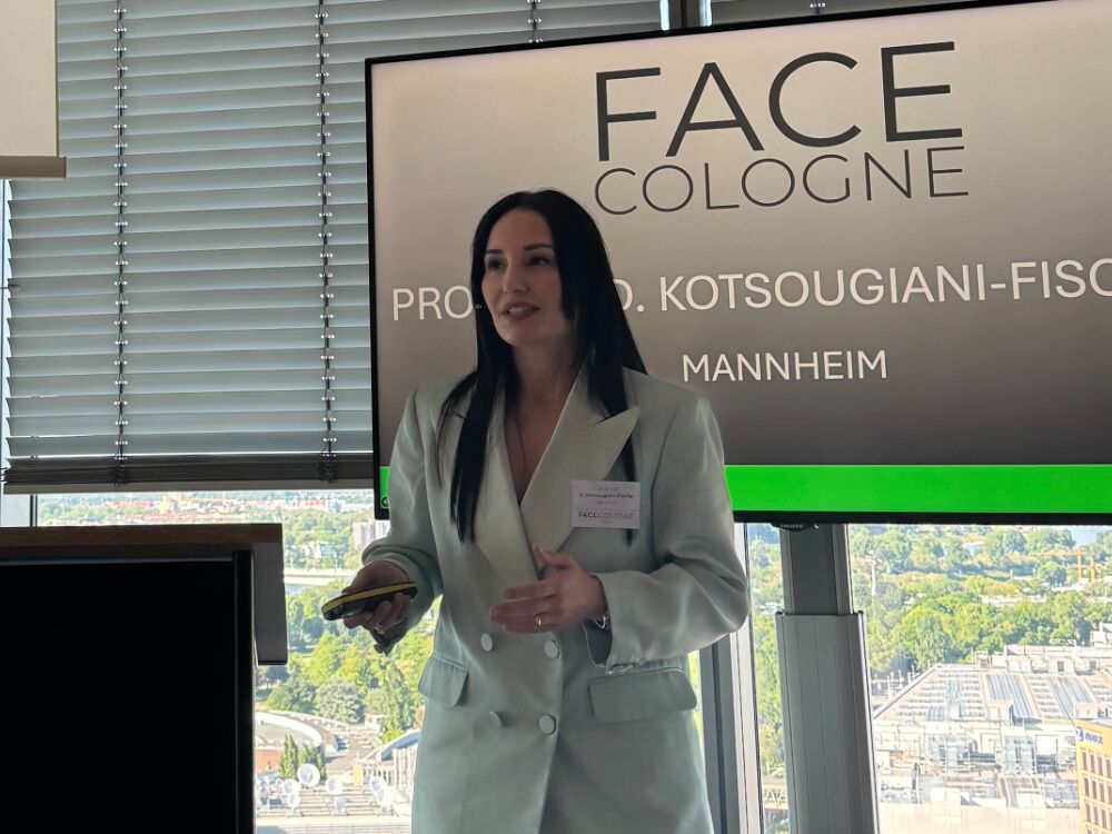 Prof. Kotsougiani-Fischer als Referentin bei der FaceCologne 2025